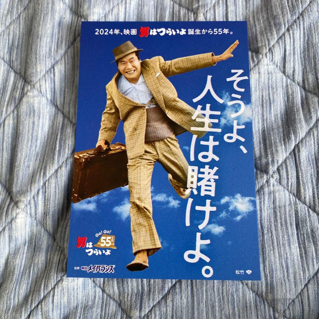 新品未開封　BEAMS 招き猫　寅さん　チェック柄　ベージュ　5号　左右セット