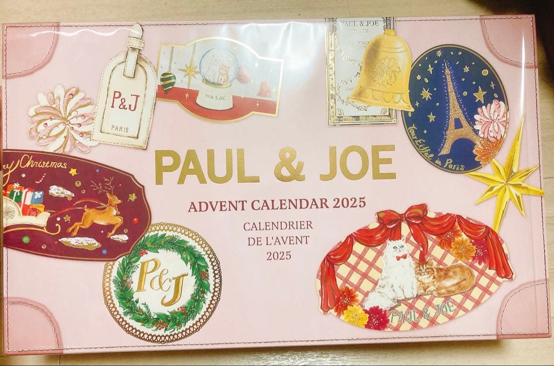 【新品未使用抜き取りなし！】ポール&ジョー　アドベントカレンダー　2025