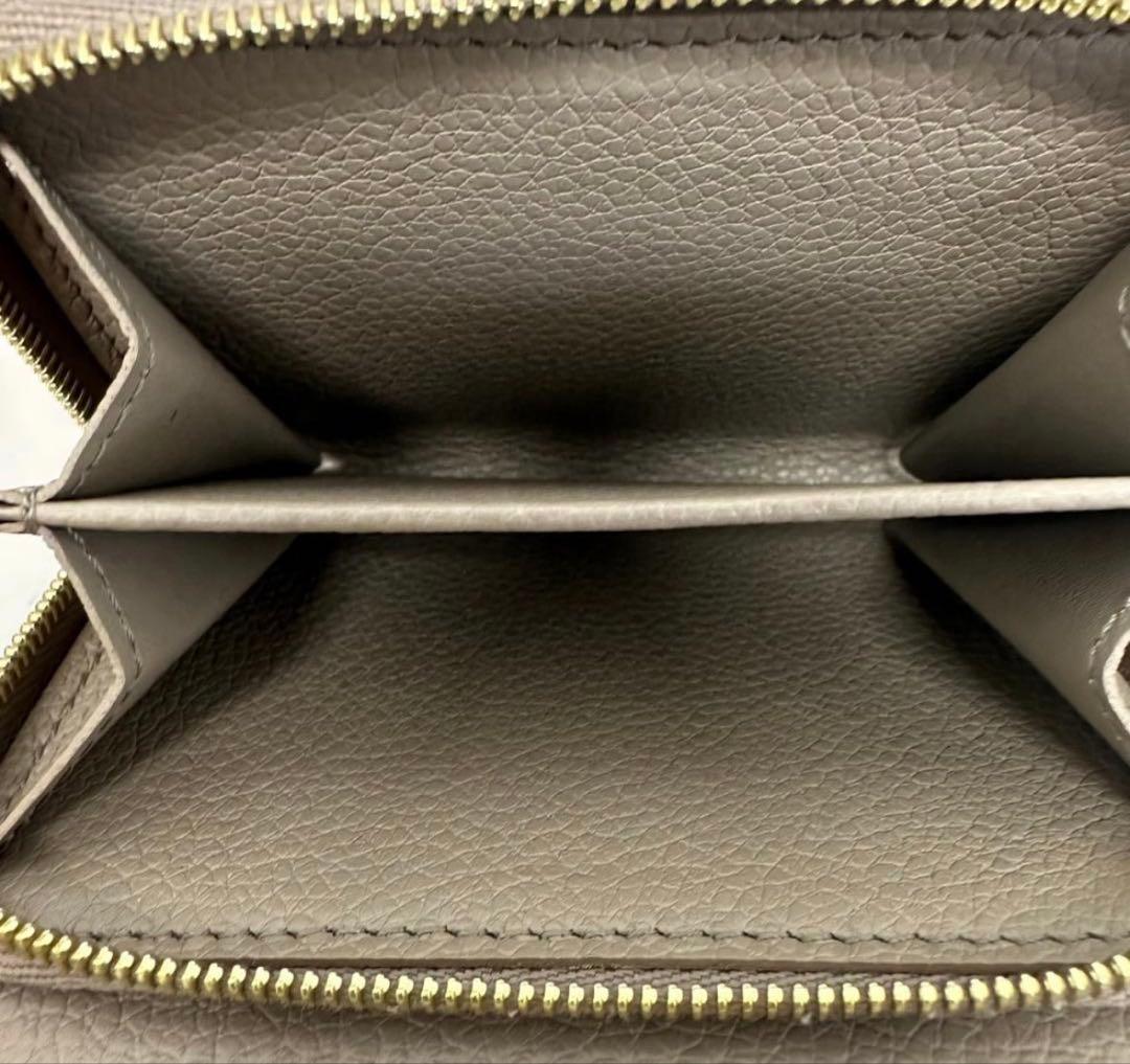 LOUIS VUITTON ポルトフォイユ・クレア グレー　ルイヴィトン　財布