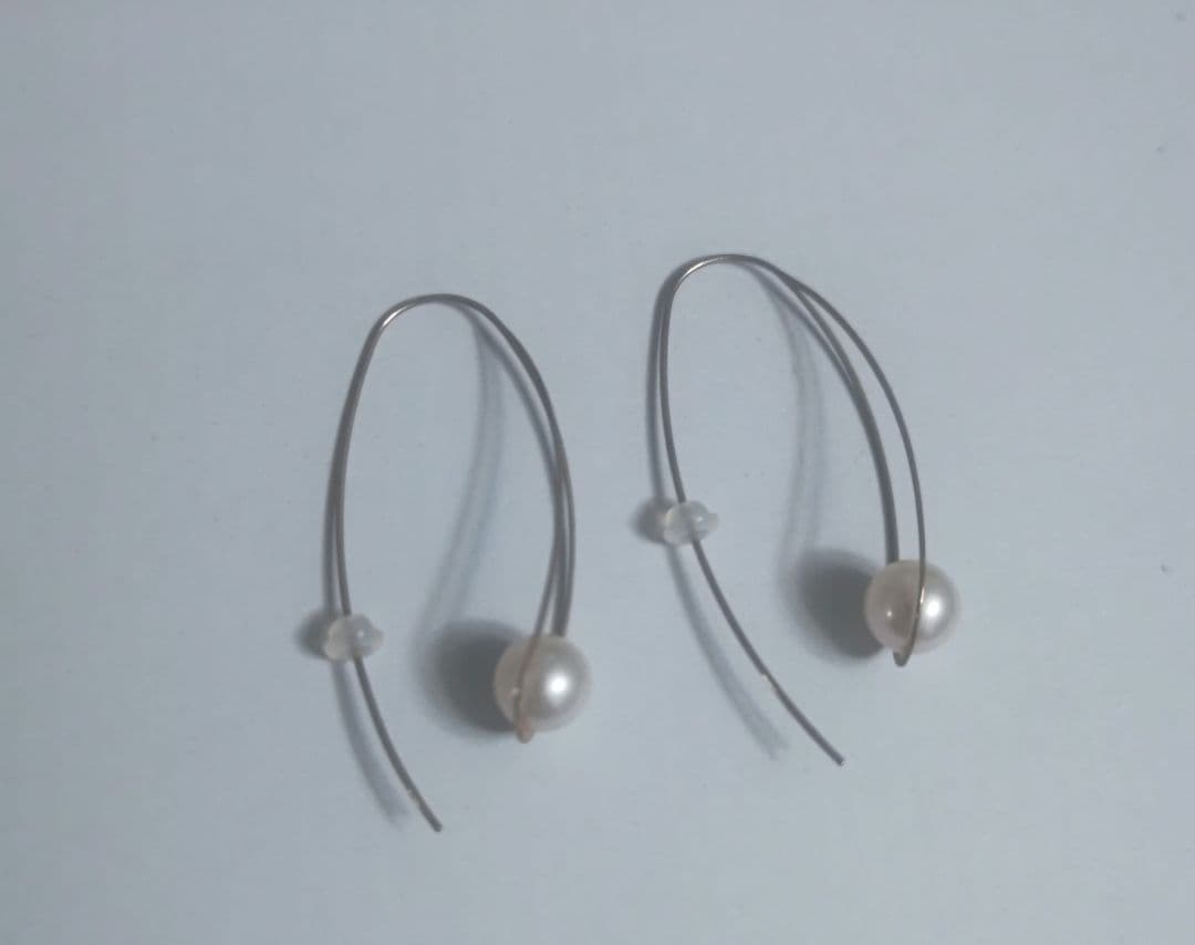 ageteパールピアス【ドラマ(逃げ恥)にて新垣結衣さん着用と同じものです】