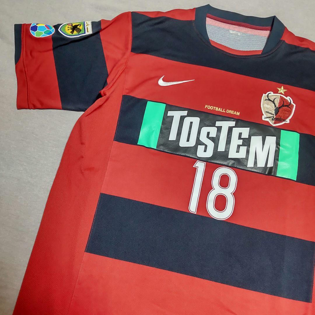 極美品 NIKE ナイキ 鹿島アントラーズ マルキーニョス ユニフォーム Ｌ