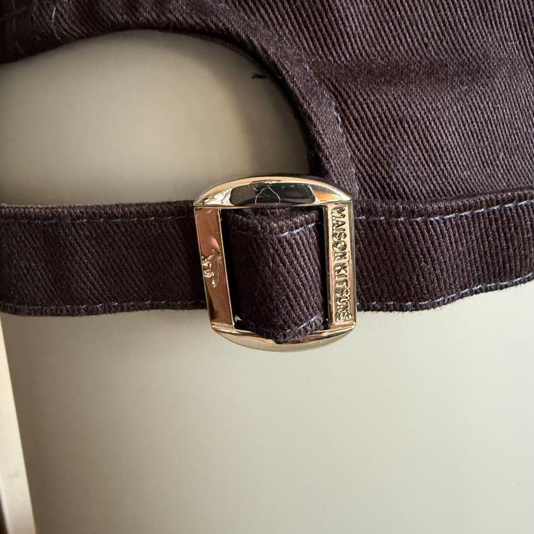 MAISON KITSUNE メゾンキツネ ドレスドフォックス キャップ 刺繍