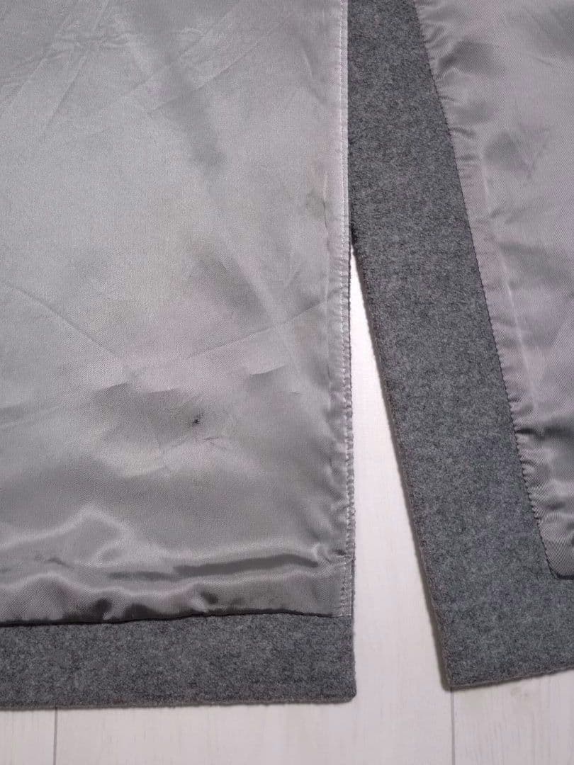 最終お値下★BEAMSビームス購入ATONエイトンチェスターコートグレー