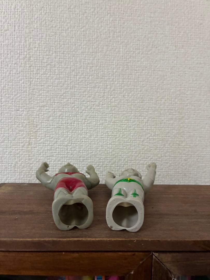 大里玩具　ジャンボ指人形　ウルトラマン　ミラーマン　当時物