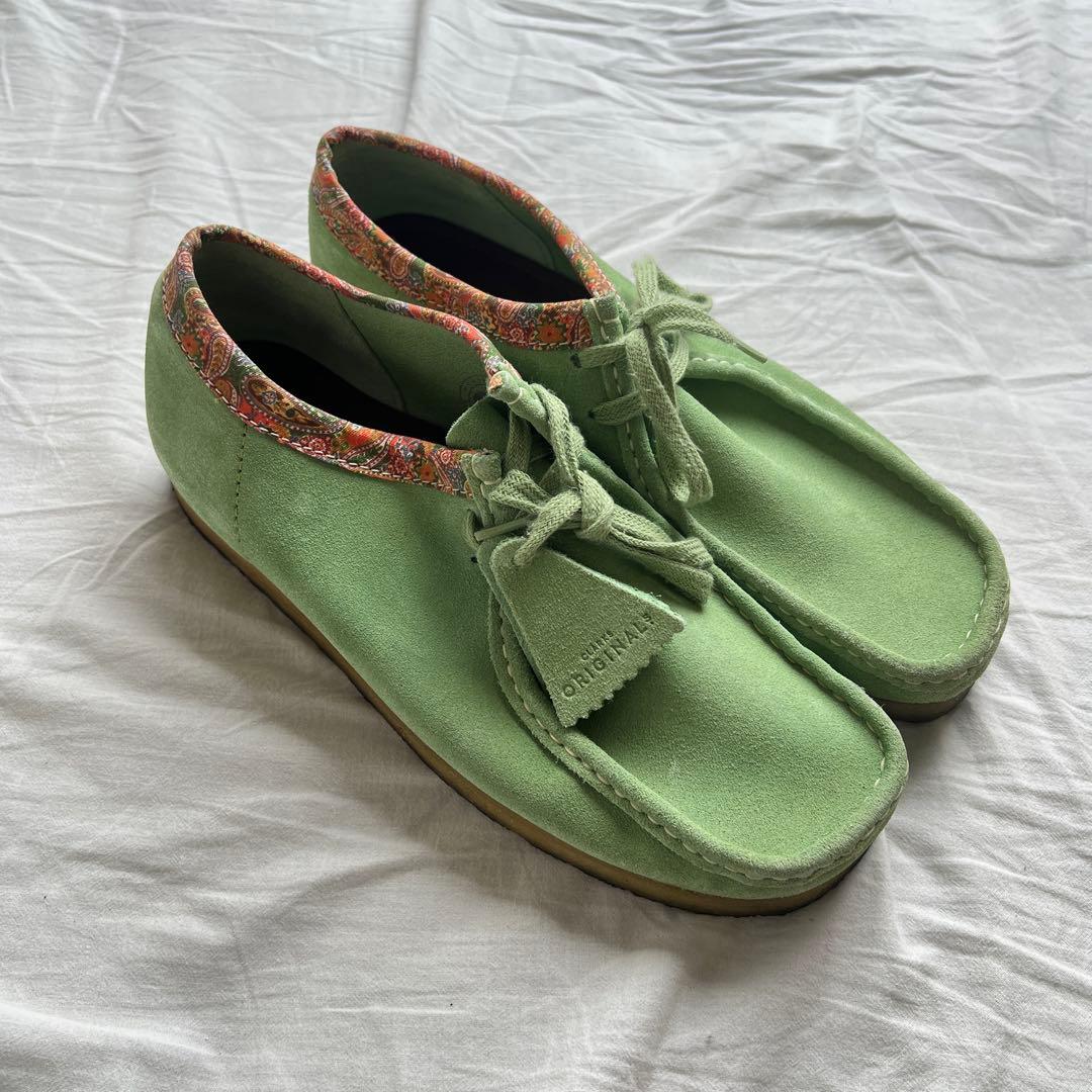 靴 Clarks Originals Wallabee Stussy