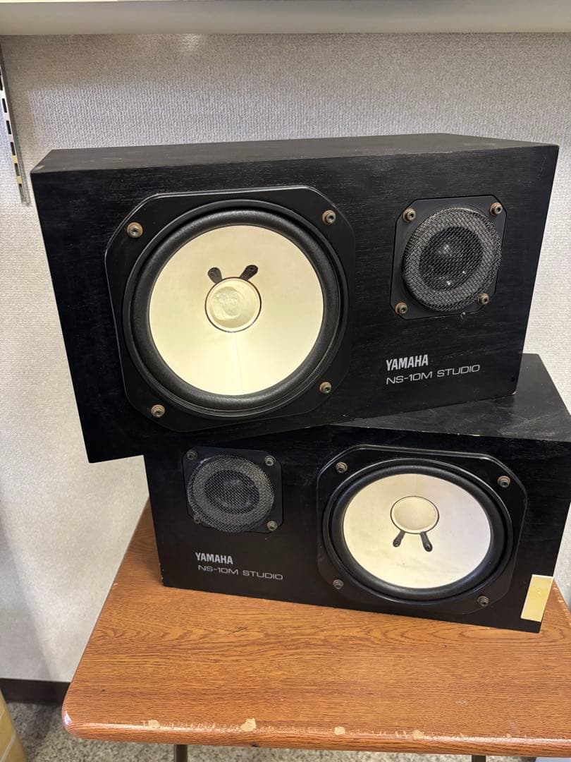 中古　ヤマハ YAMAHA モニタースピーカー 黒 NS-10M STUDIO