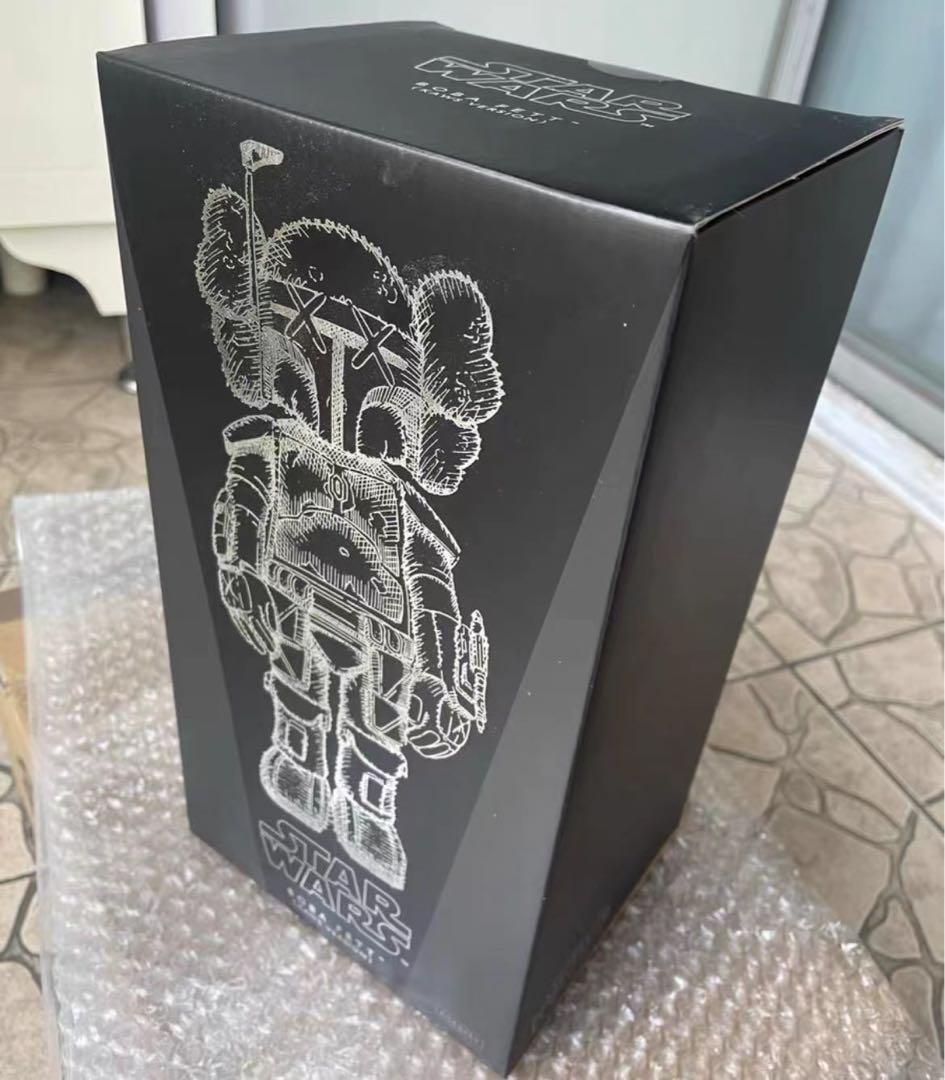 KAWS ×STARWARS×MEDICOMTOY Boba Fett カーキ