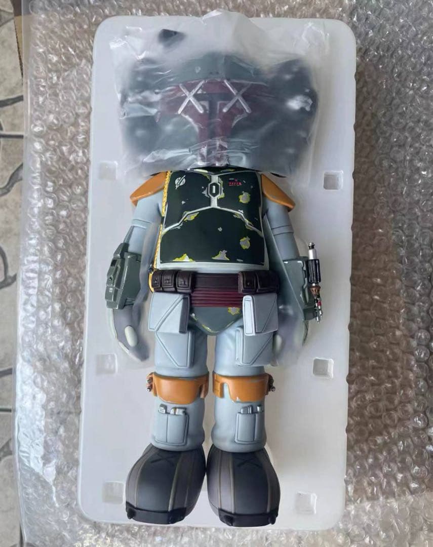KAWS ×STARWARS×MEDICOMTOY Boba Fett カーキ