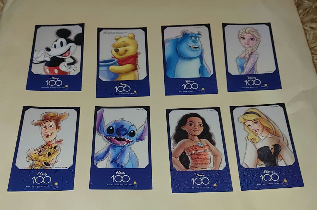 45 ディズニー デザインオリジナルステッカー 49種