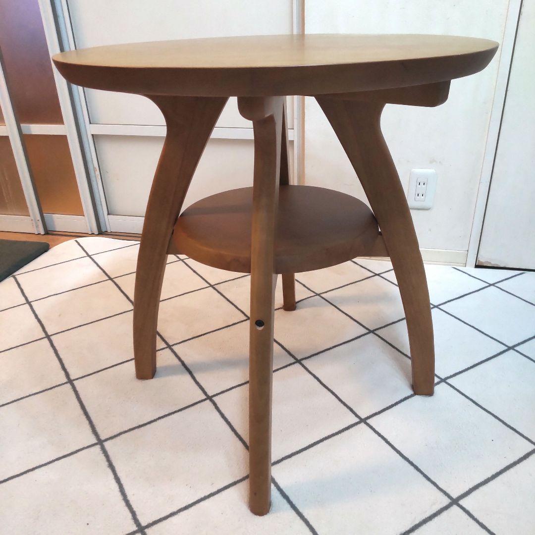 筑波産商業 家具 ラウンドテーブル　センターテーブル 丸テーブル 円テーブル