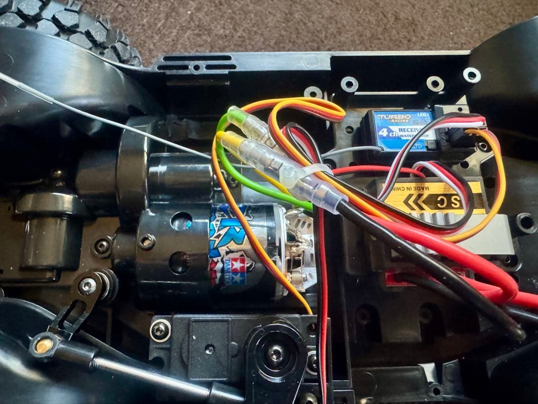 タミヤ CC-01 FJクルーザー 完成品フルセット オプションパーツ多数付