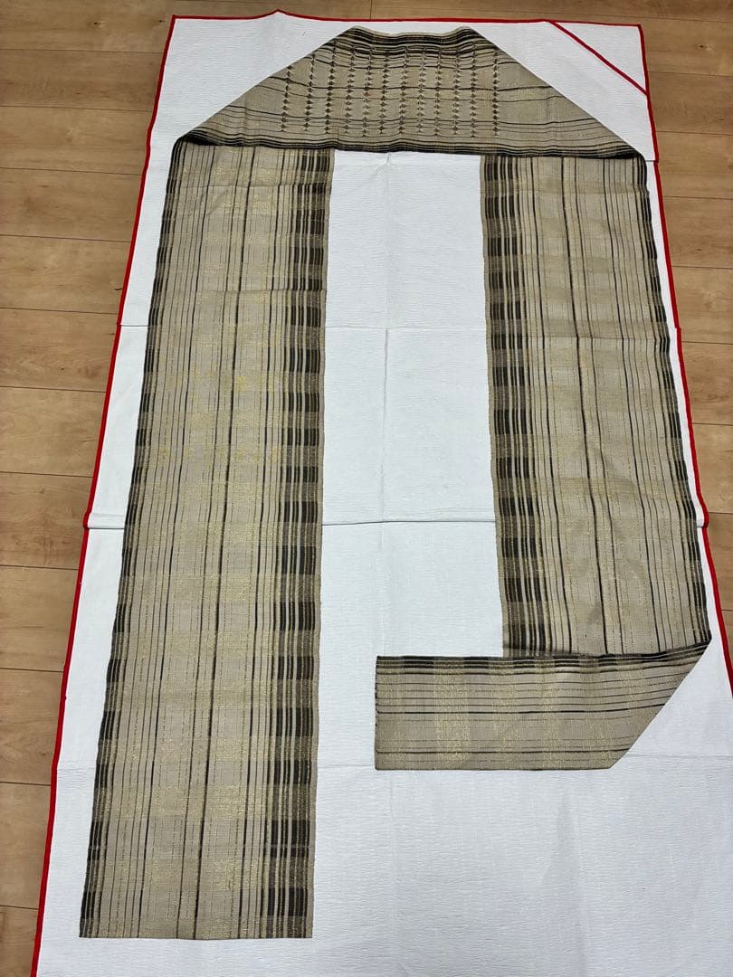 ￼名古屋帯　捩り織　八寸　正絹