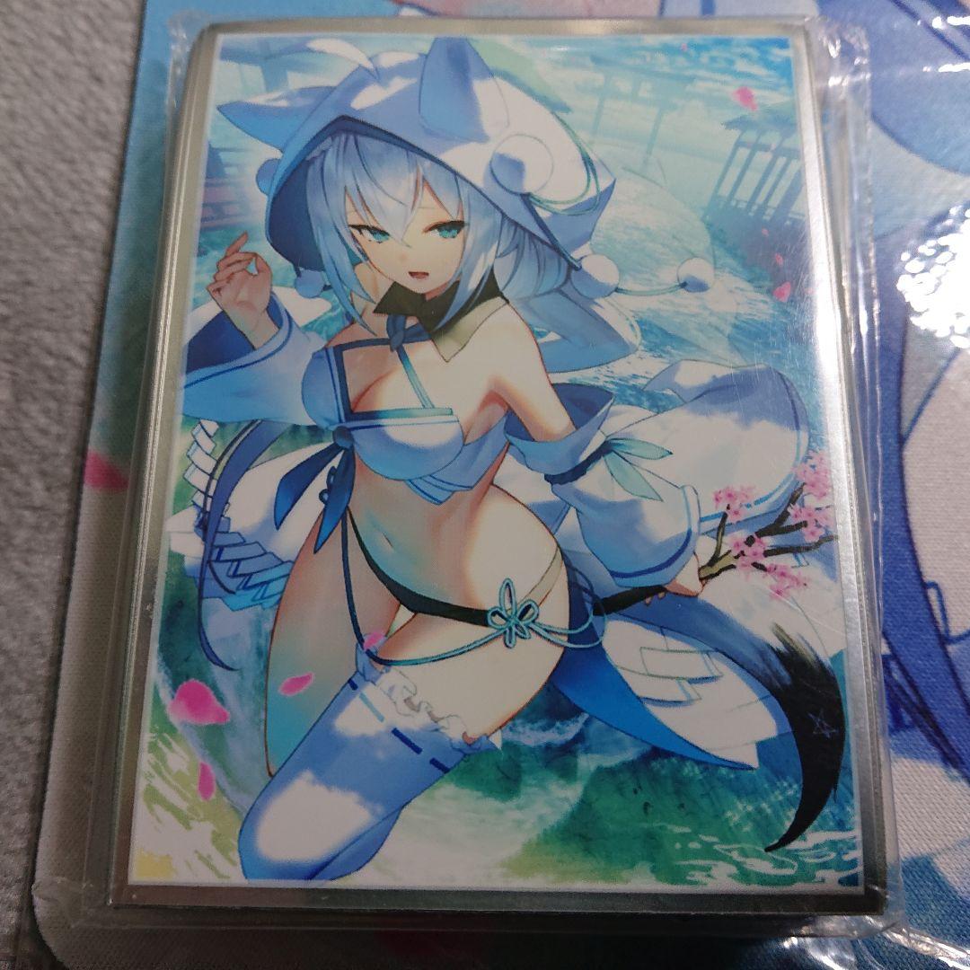 α1 ホロライブ ウエディング&肌 白上フブキ スリーブ&プレイマット