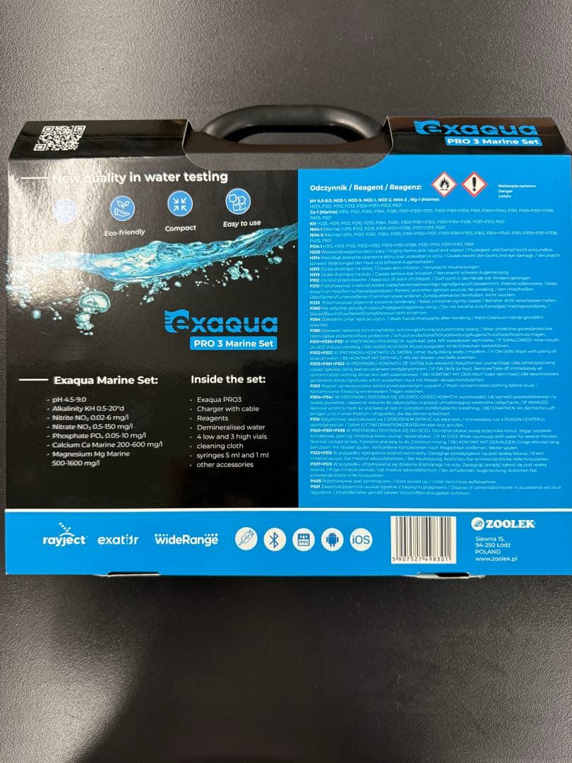 Exaqua PRO 3 Marine Set 水質測定器