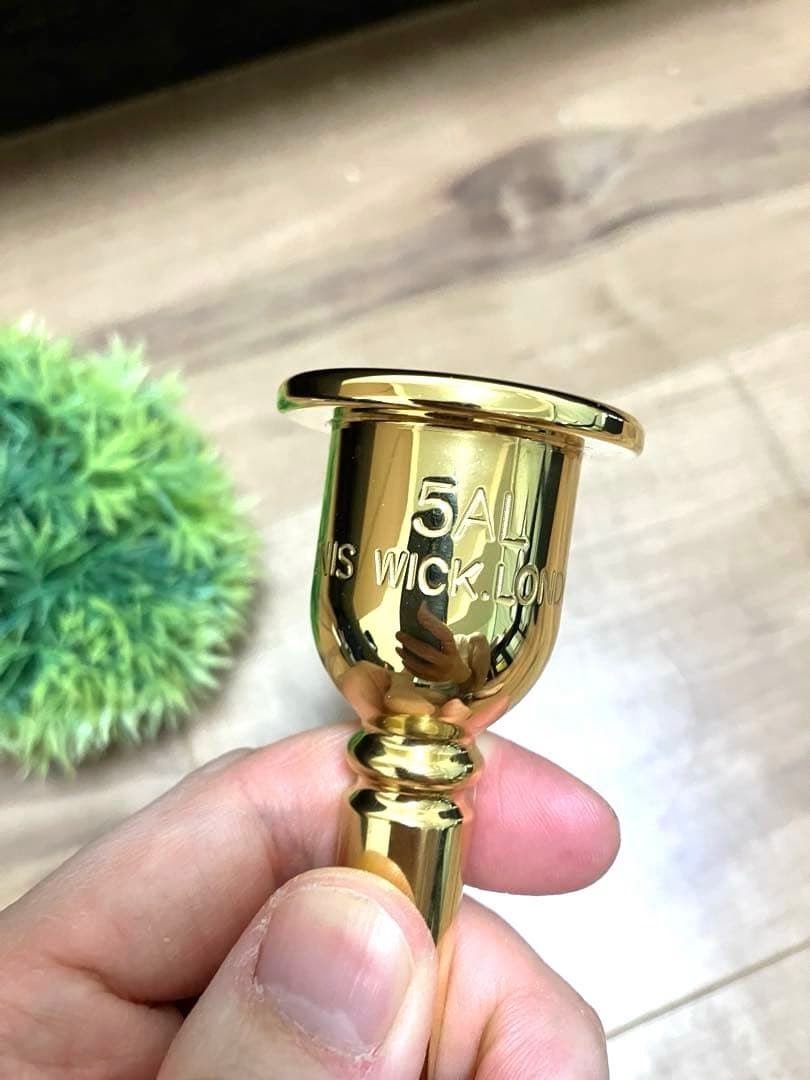 ⭐️【ロンドンフィル御用達】ＤＷ ヘリテージ トロンボーン マウスピース 5AL