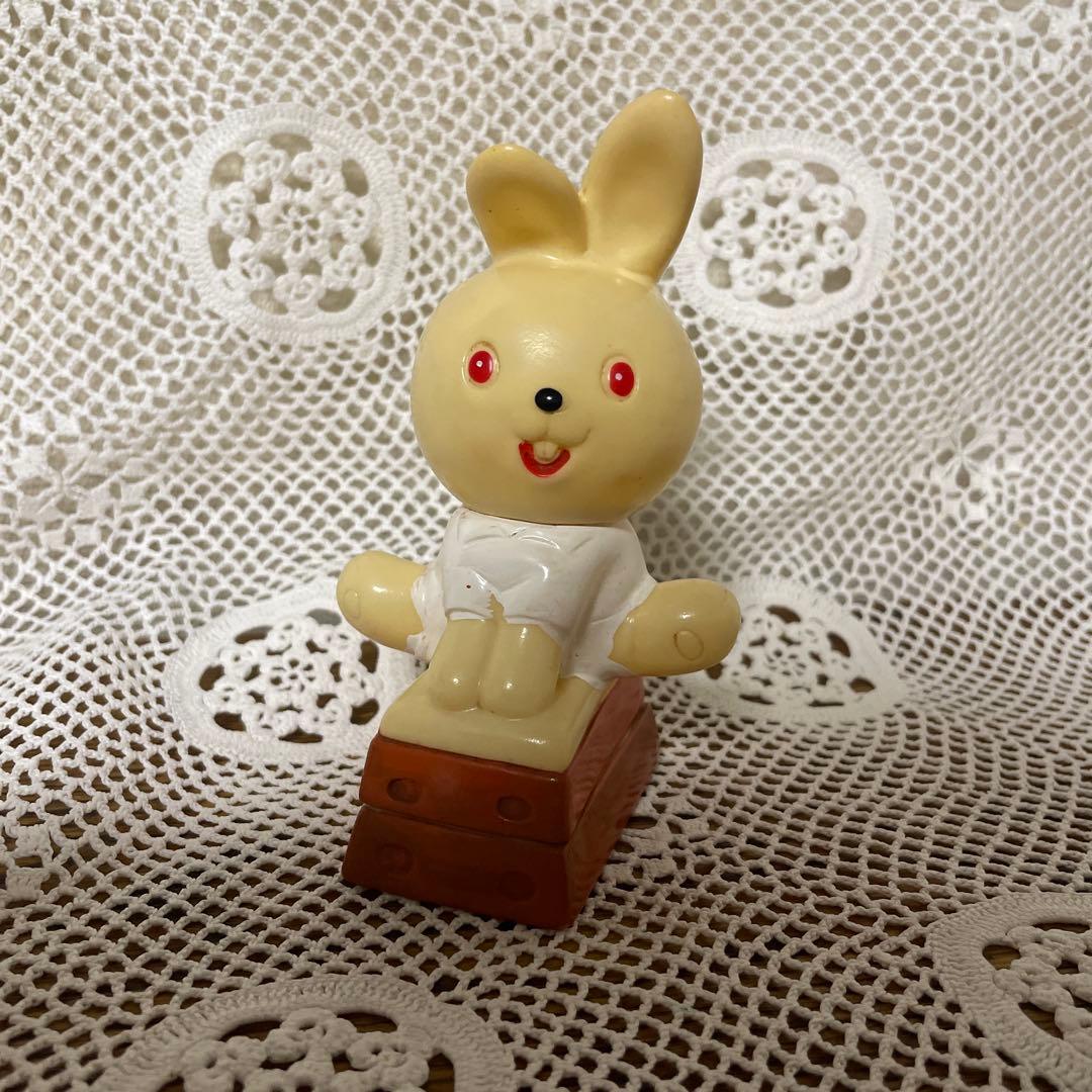 【激レア】中部相互銀行　うさぎ　貯金箱　非売品　当時物