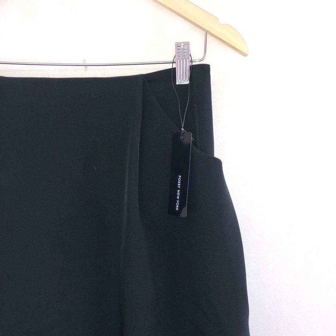 FOXEY New York フォクシーニューヨーク イリプス フレア スカート