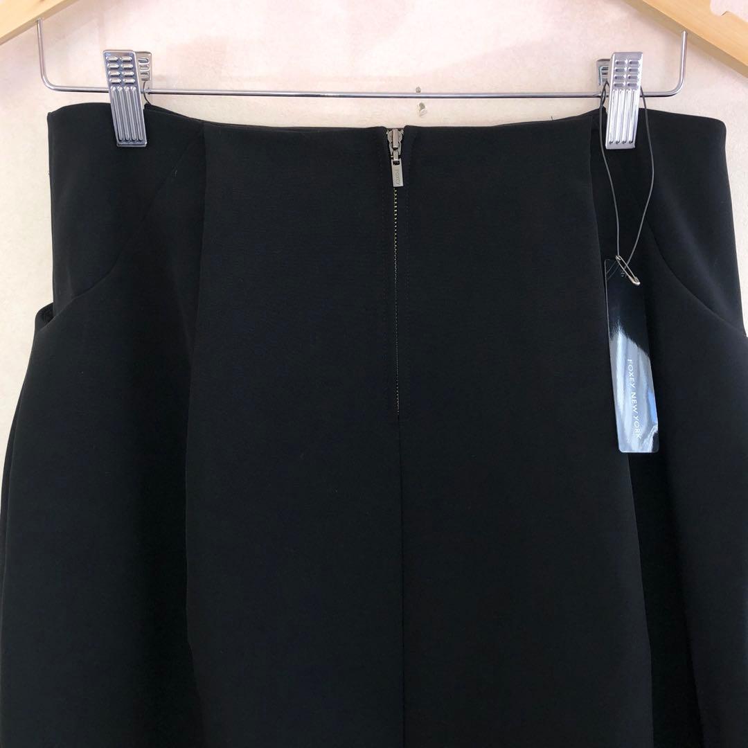 FOXEY New York フォクシーニューヨーク イリプス フレア スカート