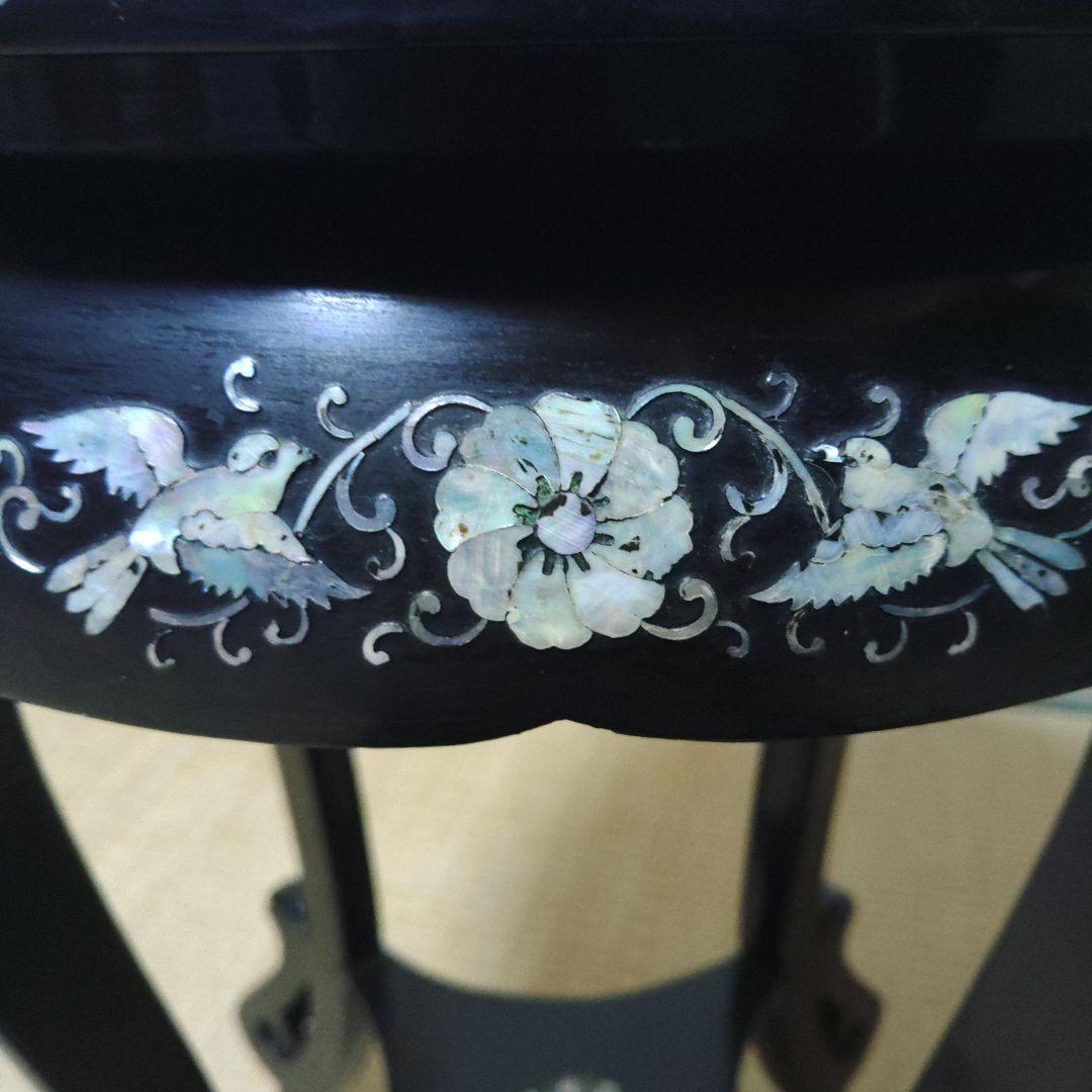 朝鮮美術　螺鈿飾台　伝統工芸品　アンティーク