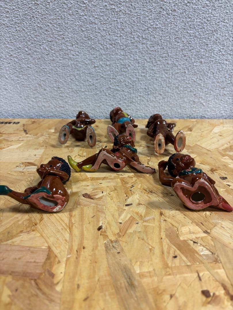 ビンテー ジ アンティーク人形 6体セット陶器