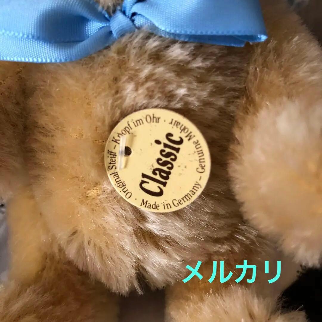 平成レトロ　2003年　シュタイフ　クラシックテディベア14 ブルーリボン