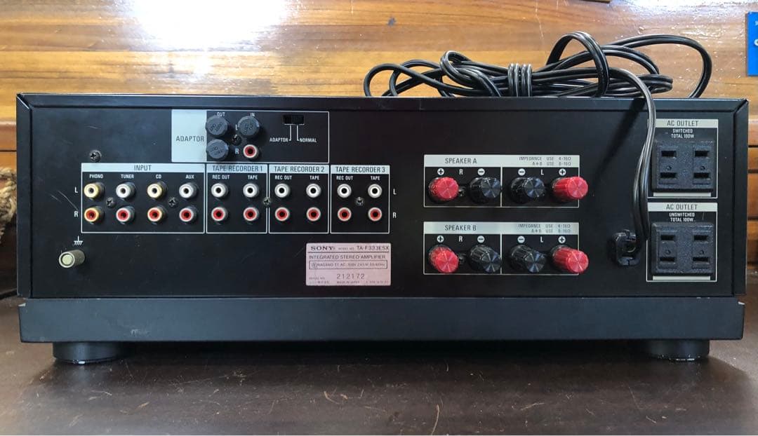 再再再値下げ● 良品 SONY ソニー プリメインアンプ TA-F333ESX