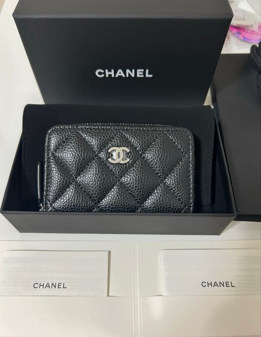 新品未使用 CHANEL シャネル クラシック ジップパース フラグメント