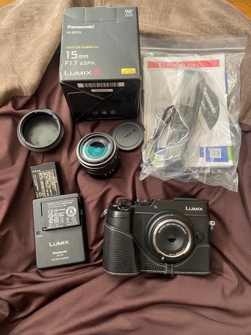 Panasonic LUMIX GX8 ミラーレスカメラ 15mmレンズ付き