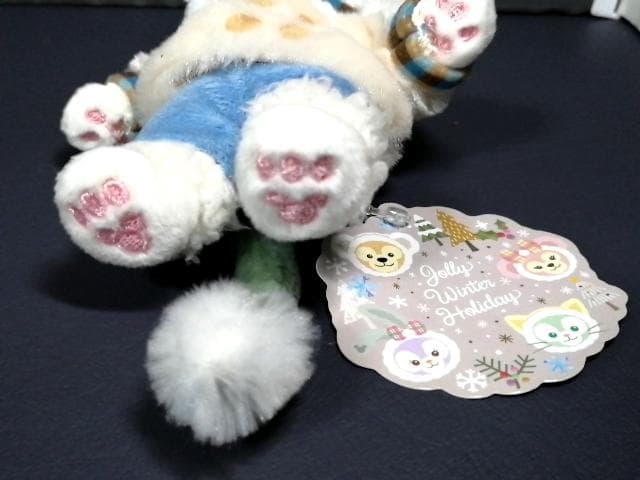 タグ付 ジェラトーニ ステラ・ルー ぬいぐるみバッジ ウィンターホリデー2019