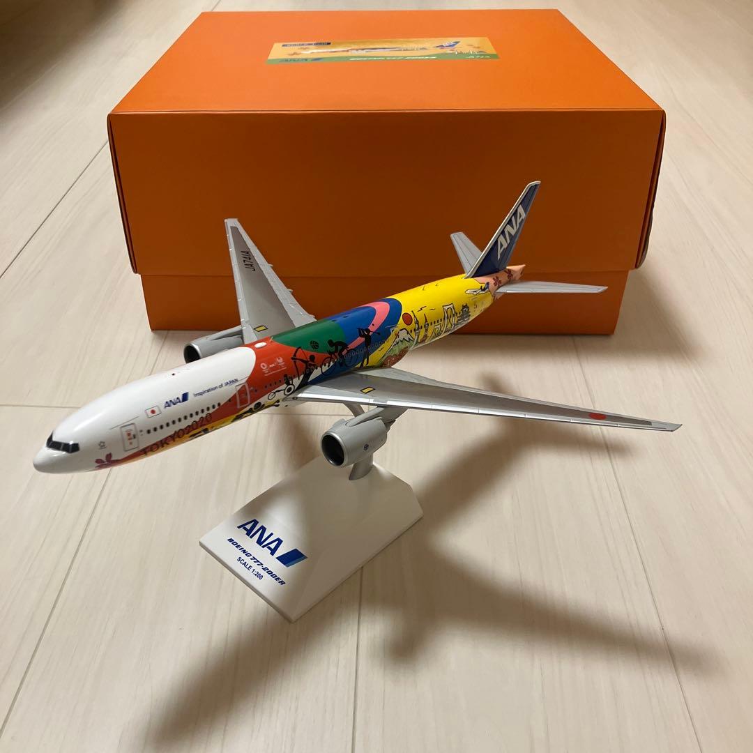 航空機・ヘリコプター JCwings ANA JA741A HELLO2020 1/200