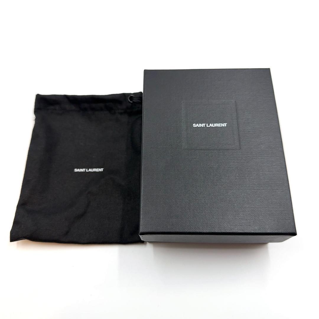 ◇サンローラン◇レザー/カサンドラ/コンパクトウォレット/三つ折り財布