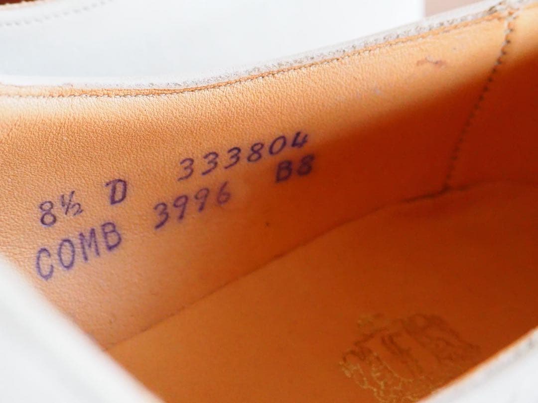 靴 60s Freeman White bucks shoes W/Box