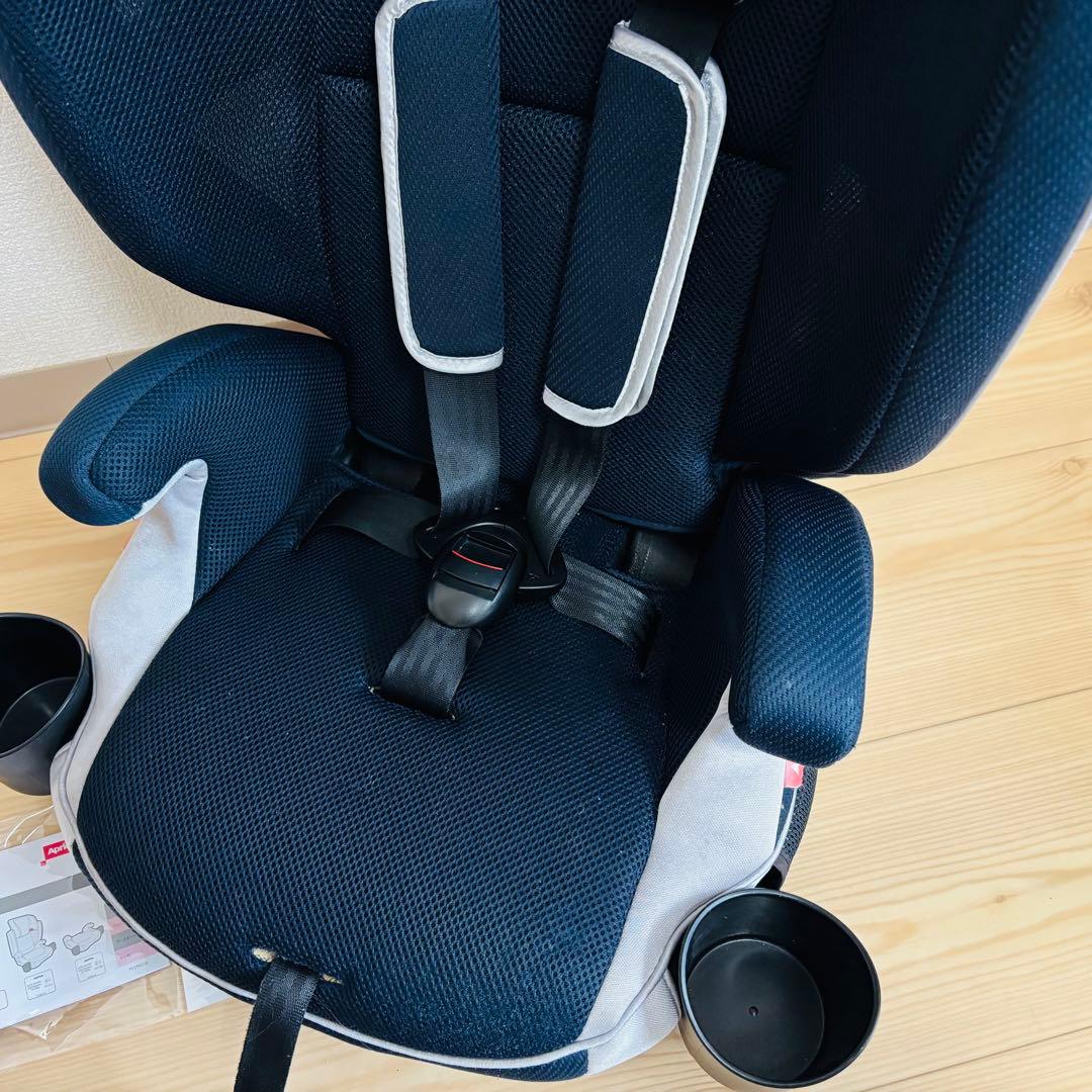 【美品】Apricaアップリカ チャイルドシート エアグルーヴ ジュニアシート