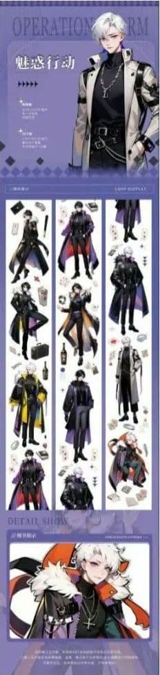 ユ*ナ様 ［新品・14点セット・おまけつき］海外マスキングテープ 青年マステ 男