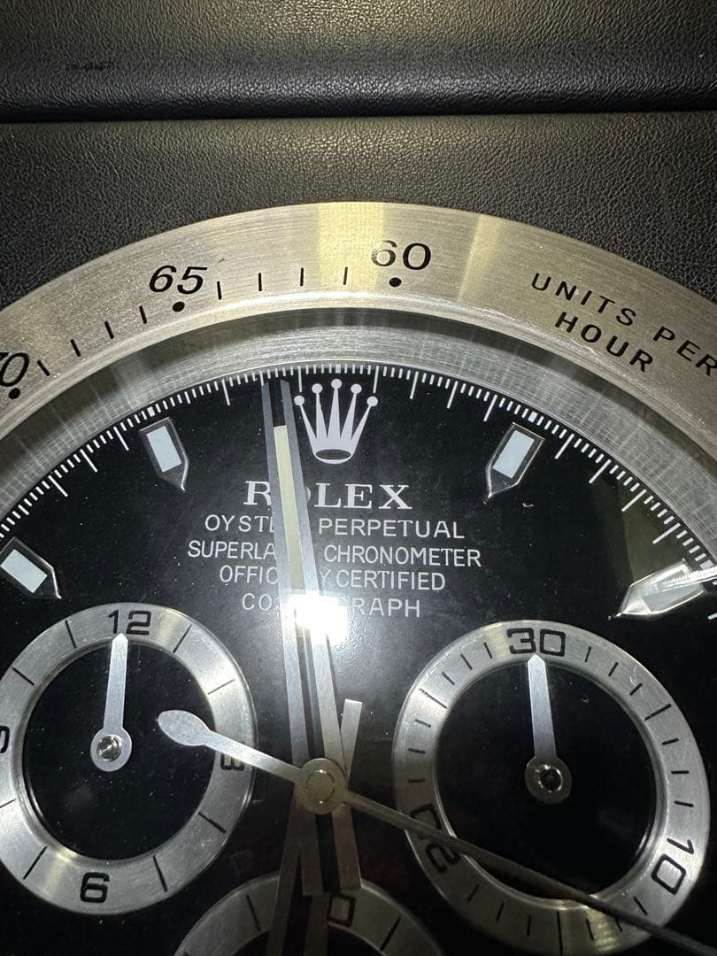 ♪最終値下げ♪ ロレックス　デイトナ　インテリア掛時計 ディスプレイ用