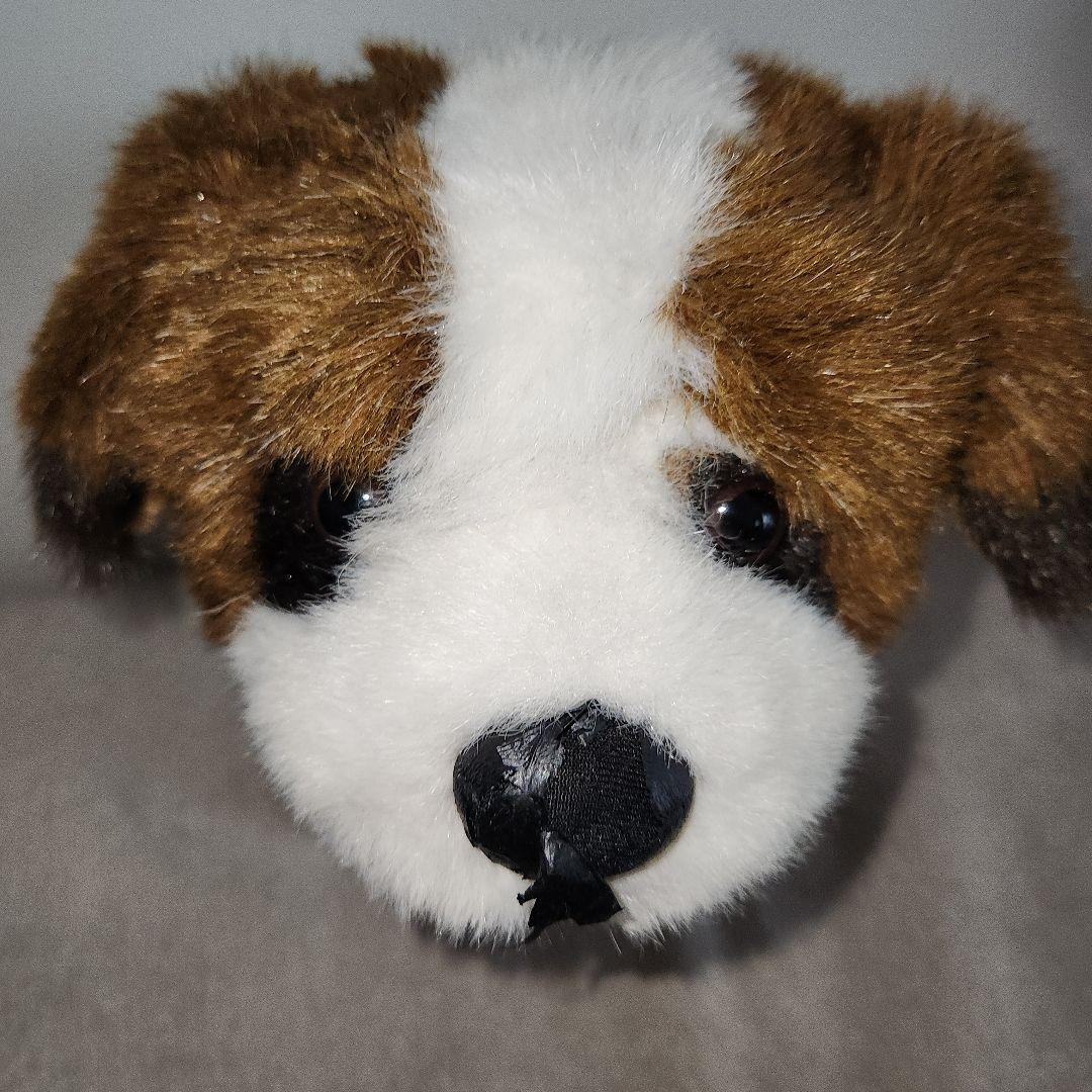 セントバーナード 子犬 ぬいぐるみ レトロ
