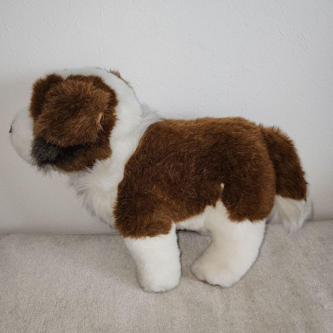 セントバーナード 子犬 ぬいぐるみ レトロ