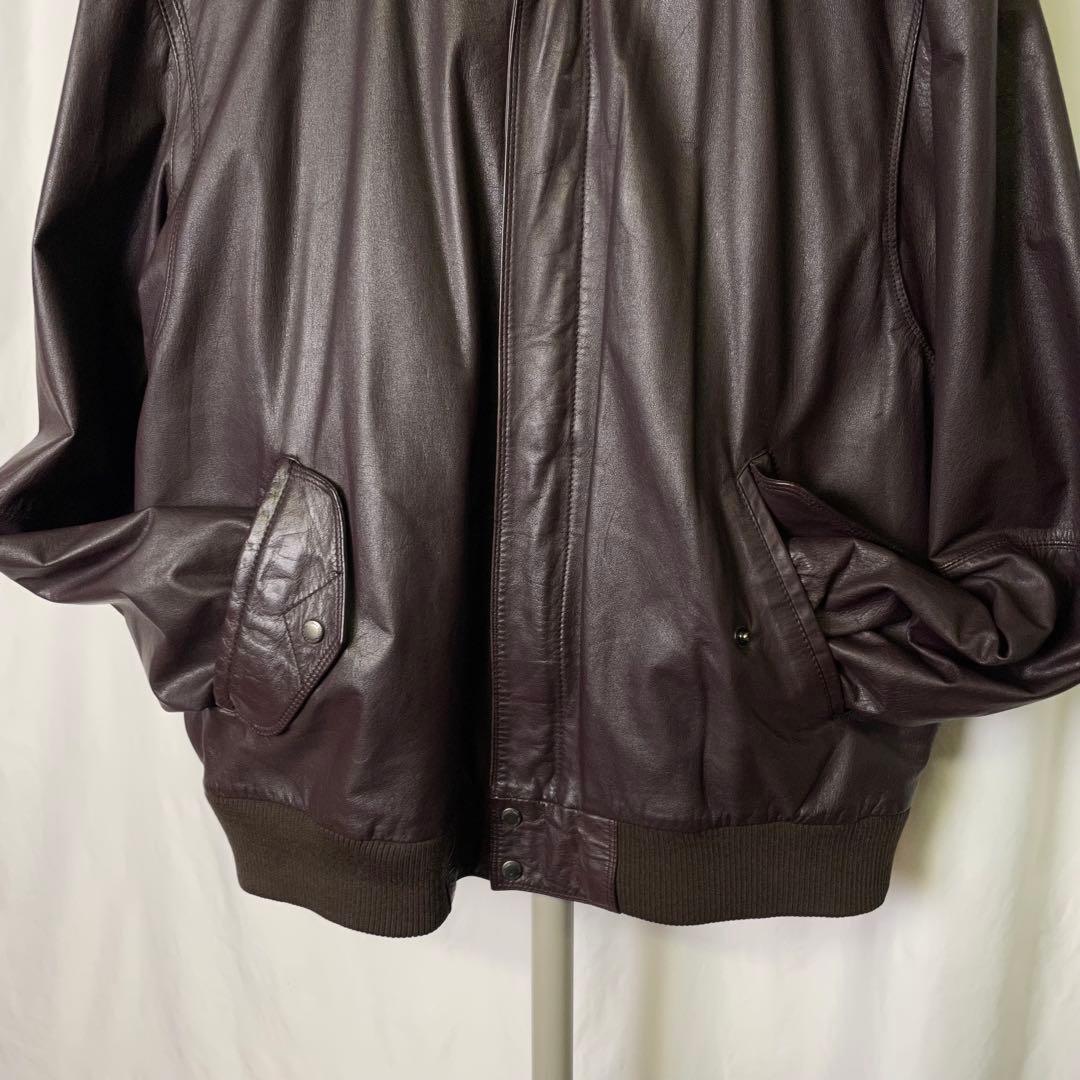 タ*ウ様 80s MEMBERS ONLY レザー ジャケット XXL ビッグサ