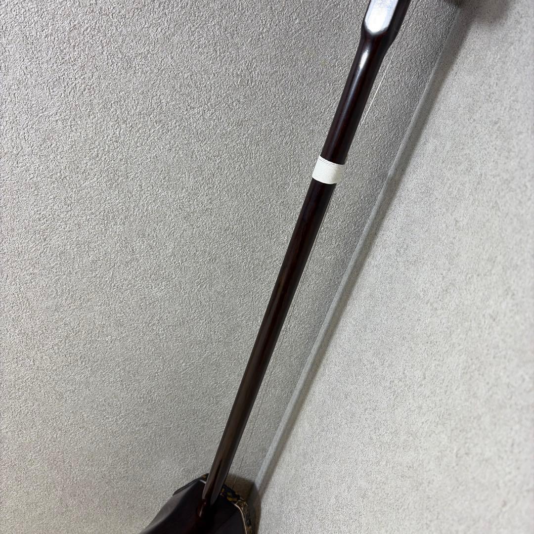 【新品未使用】古月琴坊 蘇州式 二胡 本革 蛇革 中国 民族楽器