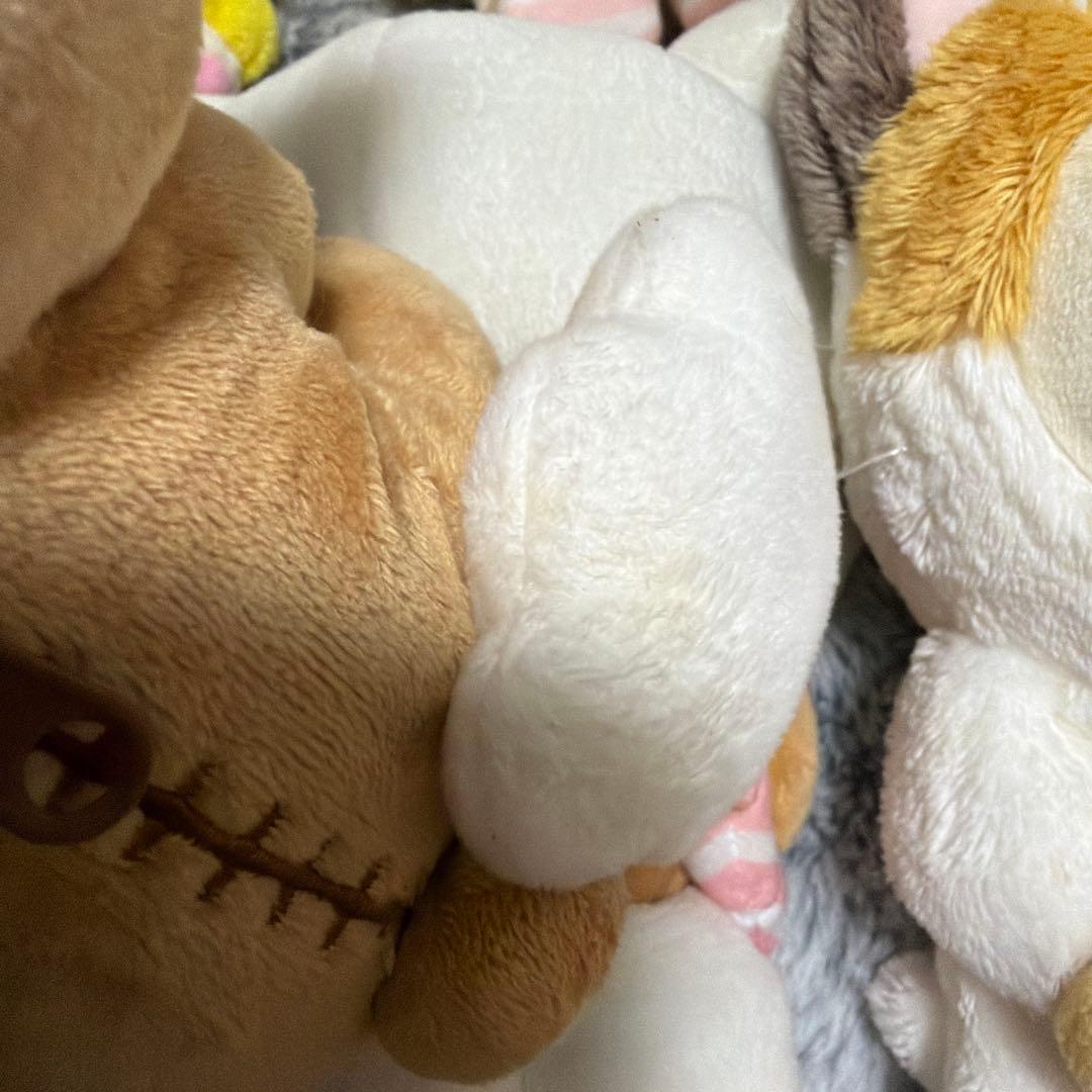 【詰め合わせCK】※汚れアリ※15体 リラックマ あつめてぬいぐるみ