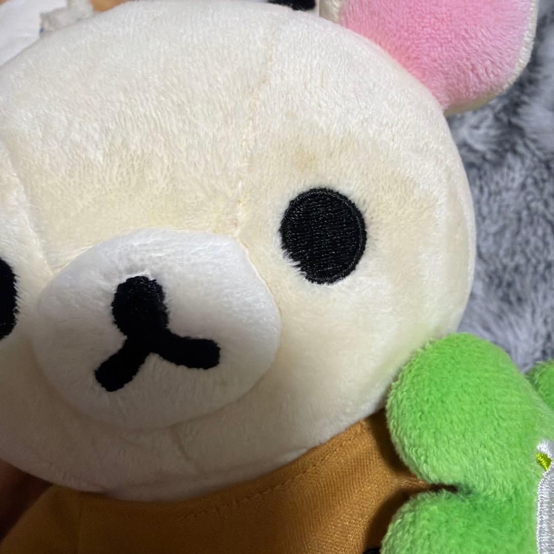 【詰め合わせCK】※汚れアリ※15体 リラックマ あつめてぬいぐるみ