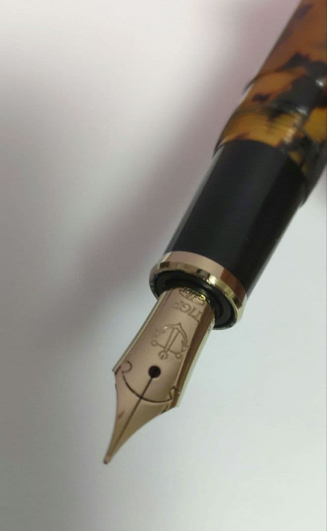 【貴重廃盤品】SAILOR セーラーFOUNDED 1911 べっ甲柄 万年筆