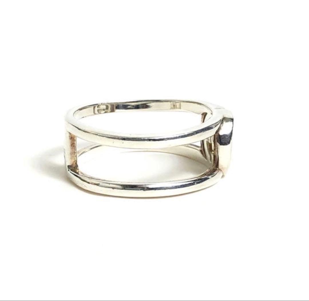 GUCCI グッチ リング 指輪 インターロッキング Ag925 シルバー 21