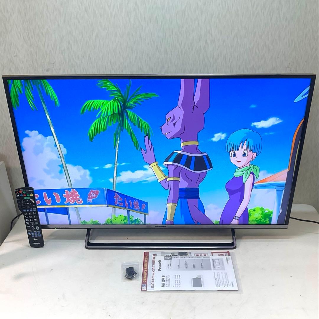 メル327584K 美品 40型 パナソニック液晶テレビネット動画視聴ok