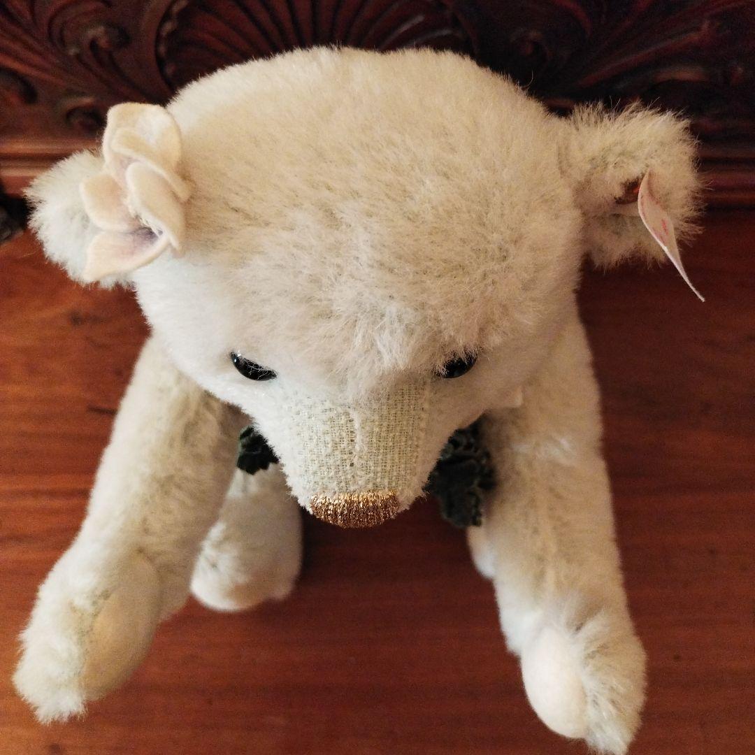 シュタイフ社製テディベア•クリスマスローズ