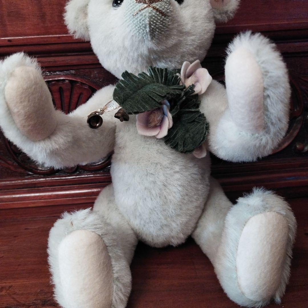 シュタイフ社製テディベア•クリスマスローズ