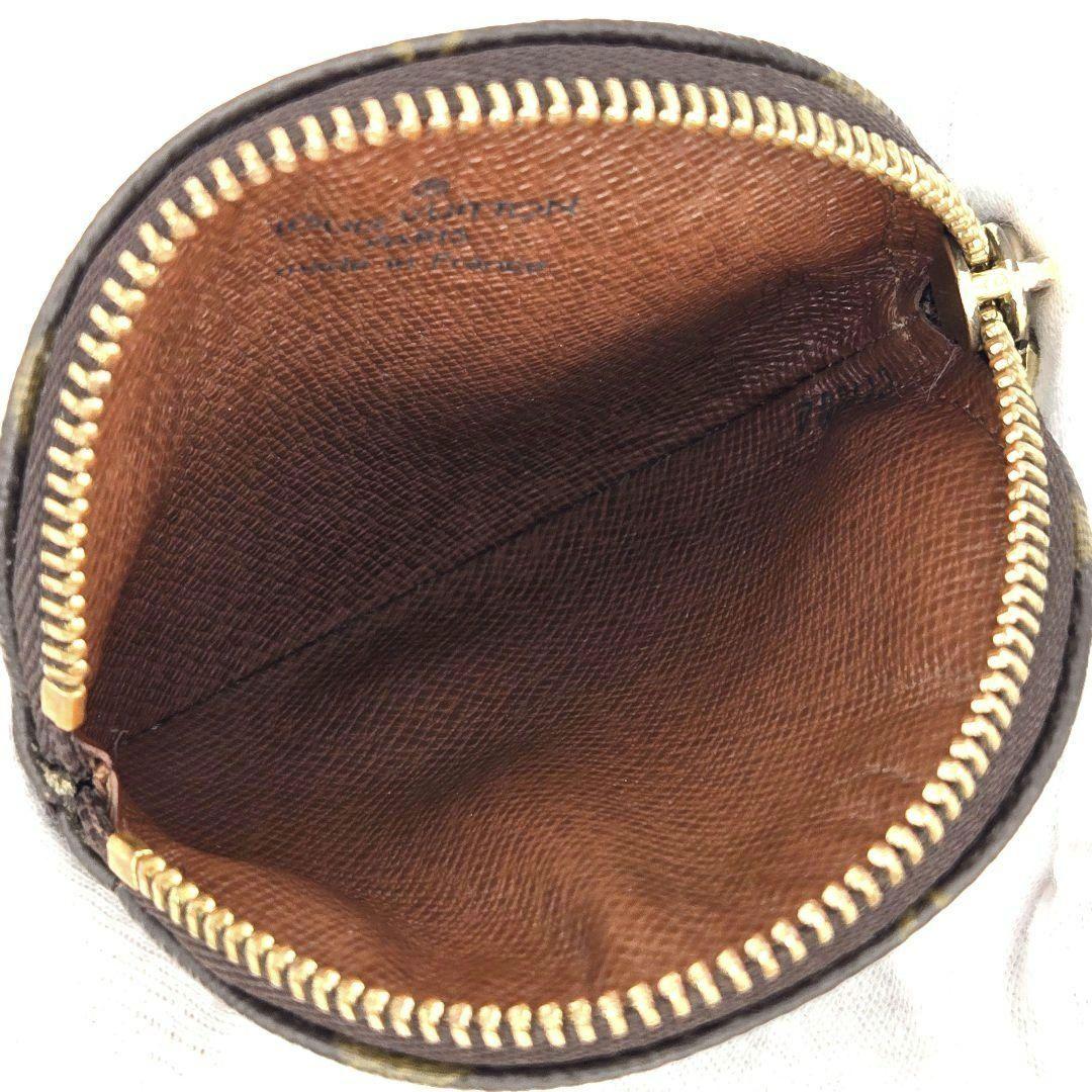 【美品】ルイヴィトン モノグラム 丸型 ポルトモネロン ケース