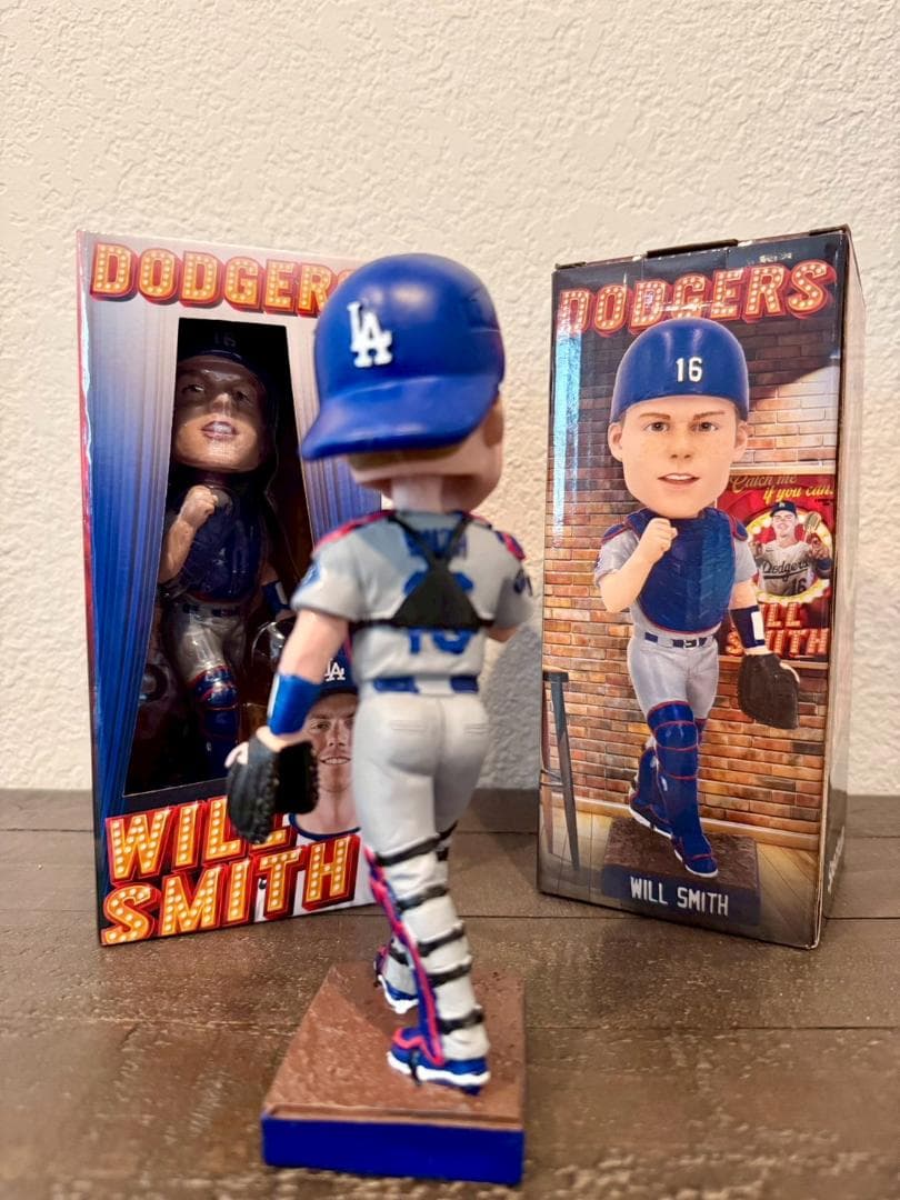 【非売品・限定品】LA Dodgers ウィル・スミス ボブルヘッド