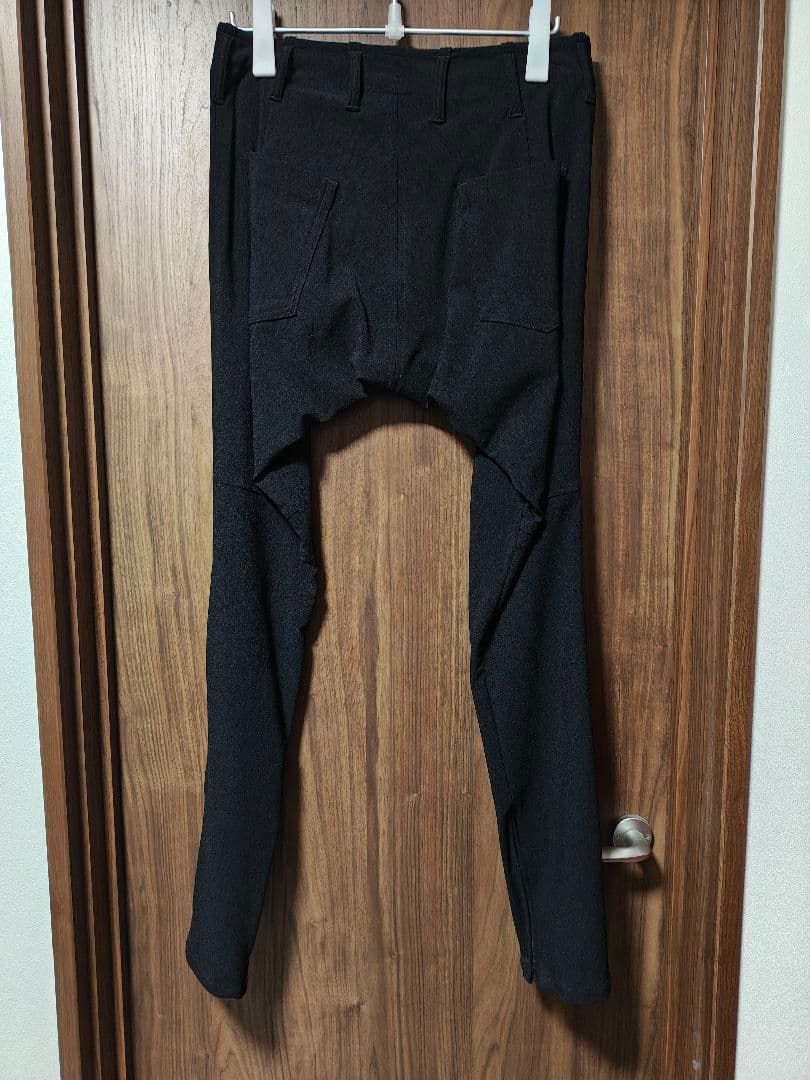 【新品】kiryuyrik キリュウキリュウ カーブサルエルストレッチパンツ