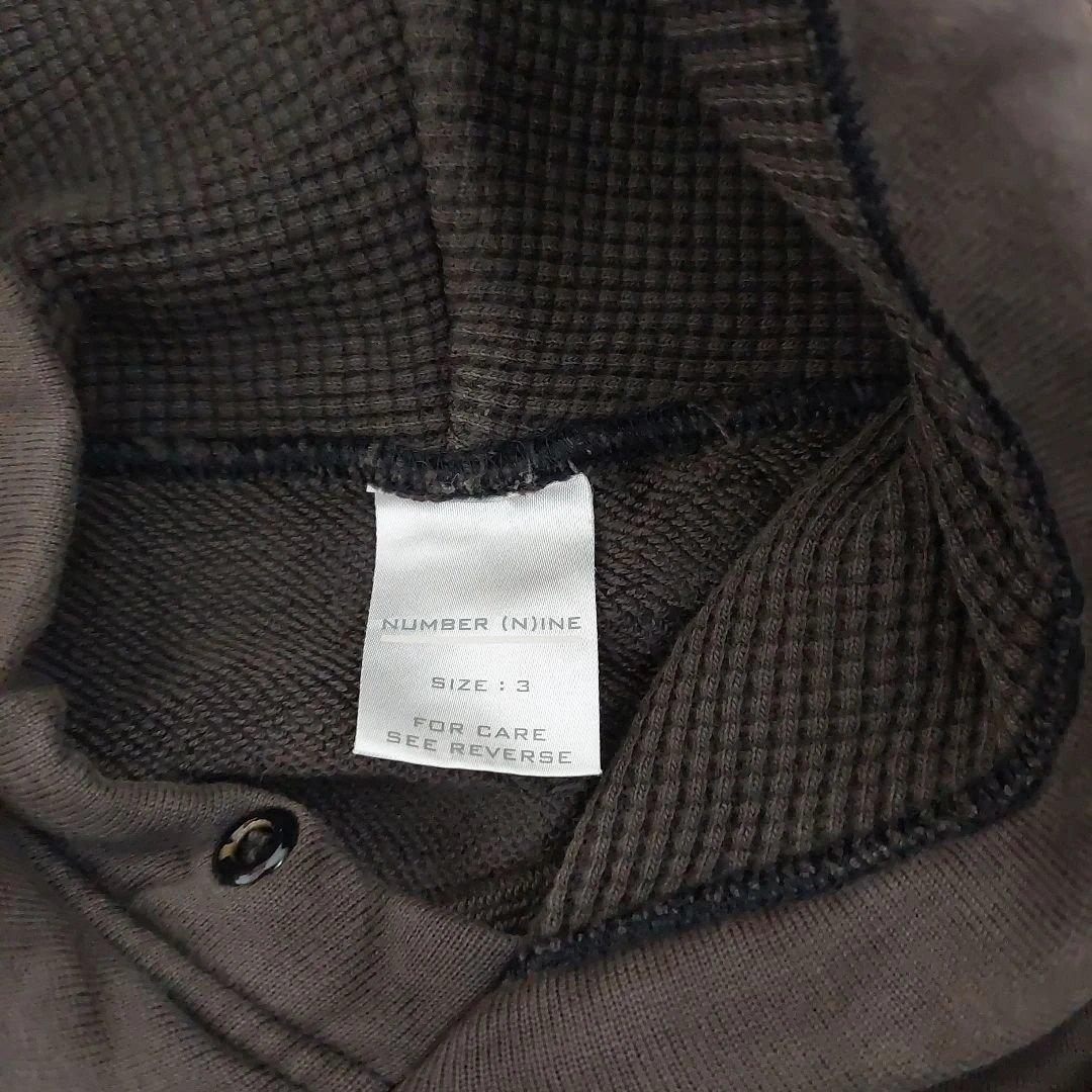 ナンバーナイン　散弾銃パーカー